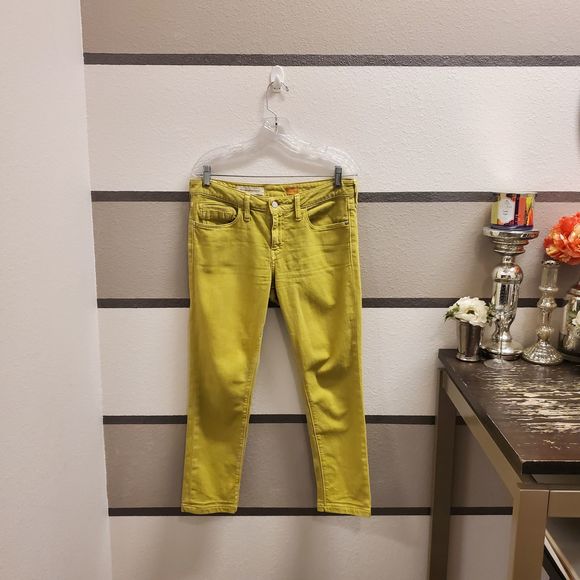 Pilcro and the Letterpress Pants - Pilcro & the Letterpress Cropped Pants Sz 29